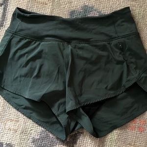 Outdoor Voices Hudson green shorts